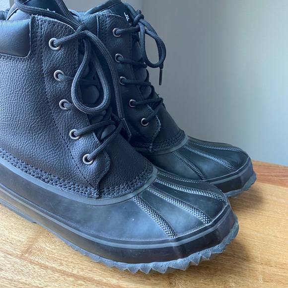 London Fog Collection Mens Ashford Water Resistant And Insulated Duck Boot 9 - Picture 4 of 8